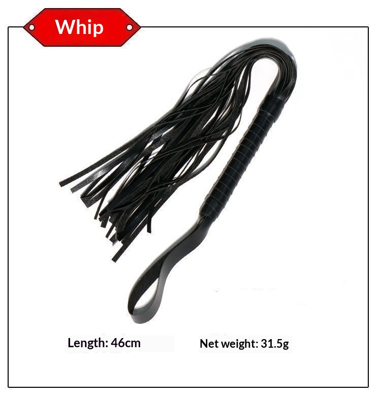 luckyqqyp SM Peluche Sexy Toys Set di Addestramento Bondage Dieci Pezzi Frusta Manette Manette per Piedi Plug Anale Punizione Provocante_voghion.com