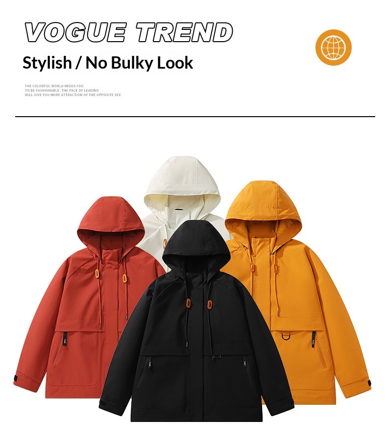boy Boy Rose Story Huang Yimei Same Style Women Spring Autumn Skiing Three-in-One Jacket Men Windproof Waterproof_voghion.com