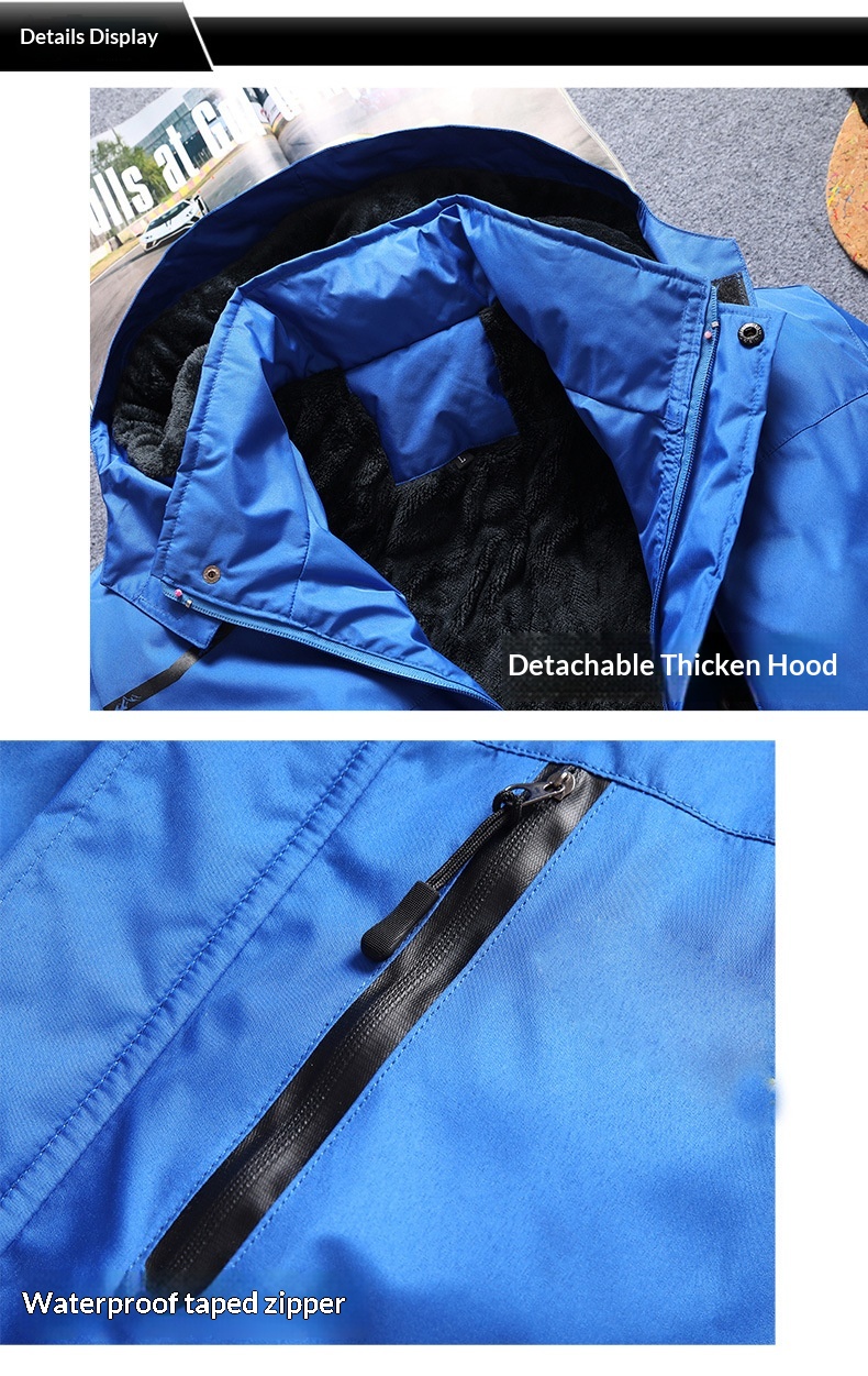 Herren-Baumwollmantel für den Winter, warm, winddicht, wasserdicht, strapazierfähig, Wanderjacke mit Kapuze, kältebeständig_voghion.com