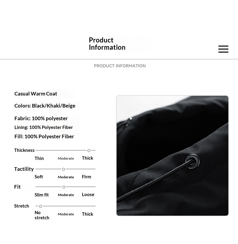 Manteau d'hiver épais en duvet pour garçon, collection 2023, vêtements d'extérieur pour jeunes, veste matelassée en coton, tendance mode homme._voghion.com