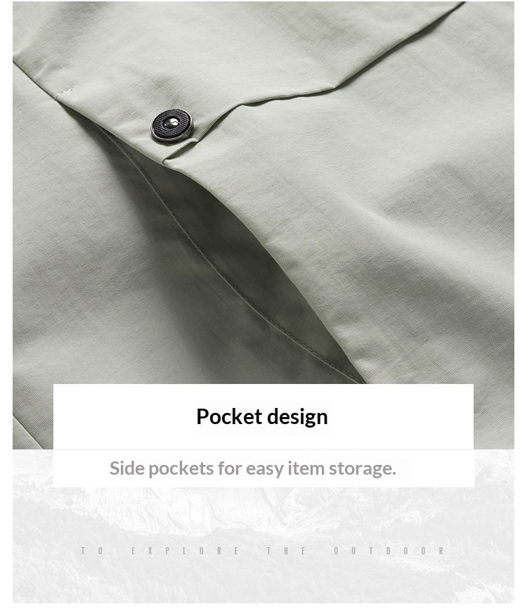 Jungen Frühling Herbst Sommer Outdoor Herren Einlagiger dünner lässiger atmungsaktiver wind- und regendichter Mantel Wanderjacke_voghion.com