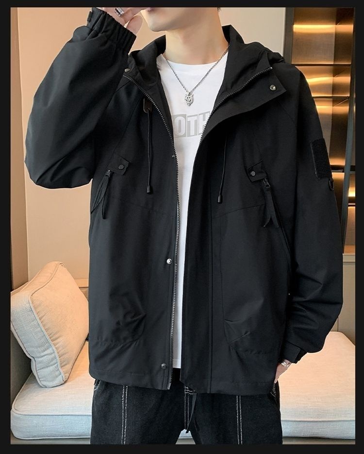 ragazzo Ragazzo Autunno Inverno Nuovo Stile Sportivo Giacca a vento Unisex Outdoor Viaggio Escursionismo Coppia Cappotto_voghion.com