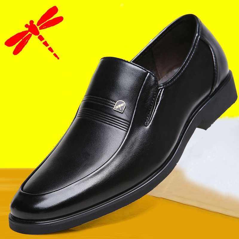 WalkPrime WalkPrime 2025 Cross-Border Herbst/Winter Brogue Business Herren Trendy Korean Version Echtleder Casual British Style Vielseitig_voghion.com