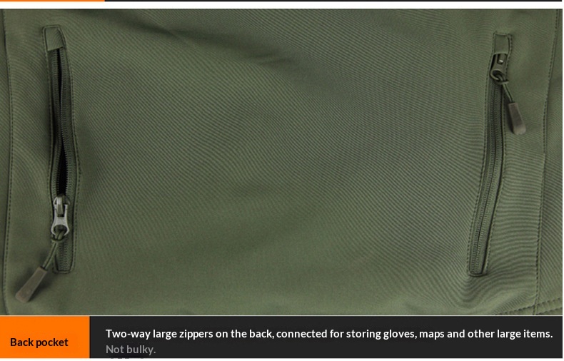 Giacca invernale da uomo in pile morbido con fodera in pelle di squalo, calda, impermeabile, antivento, da sci e ciclismo_voghion.com