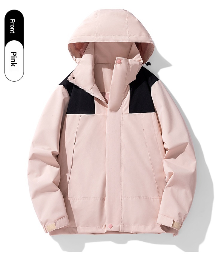 Outdoor-Windjacke für Männer und Frauen, Paare im Frühlings- und Herbststil, wind- und wasserdicht, trendige Jacke für junge Leute_voghion.com