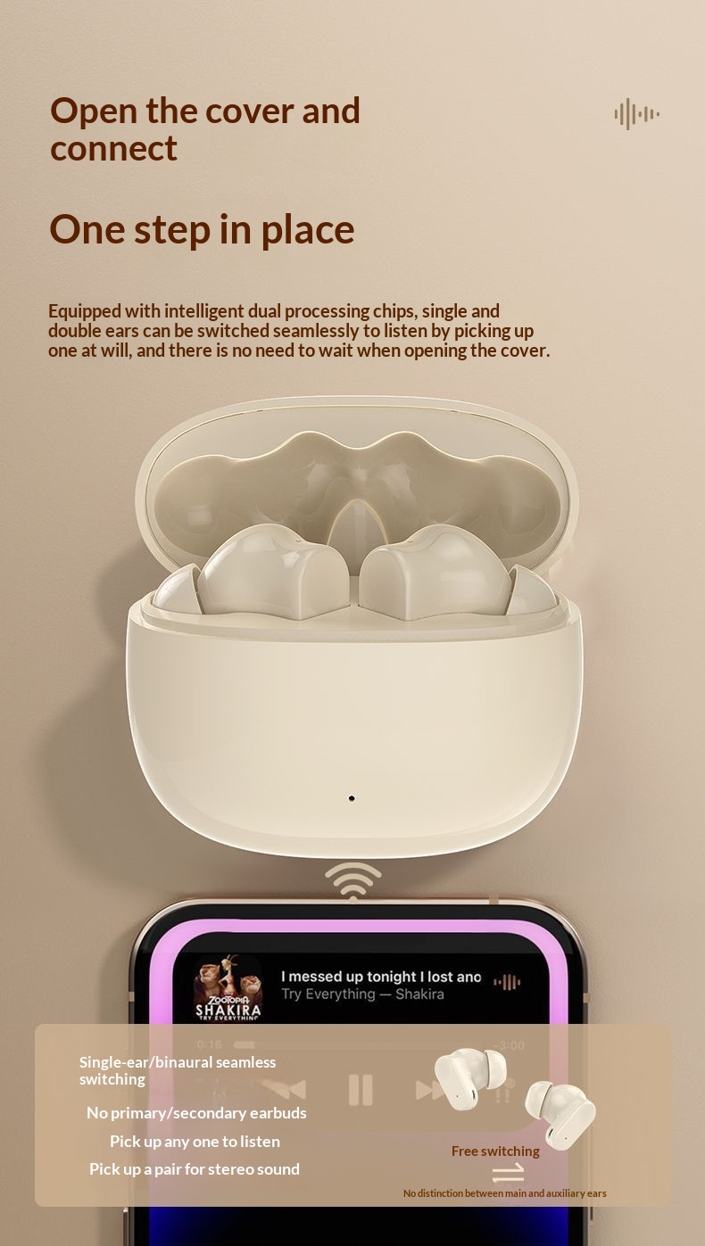 Écouteurs Bluetooth NeoGear Q1 sans fil intra-auriculaires 2025 : réduction de bruit, son haute qualité, longue autonomie, idéaux pour le sport._voghion.com