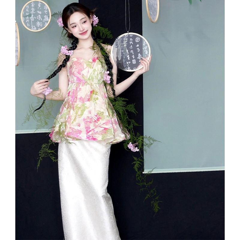 ChicShe ChicShe Evening Dress 2025 New High-End Mermaid Bridal Robe Elegant Toasting Chinese Engagement Dowry Banquet Light Niche_voghion.com