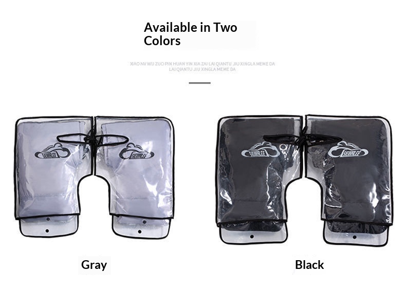 Housses de guidon épaisses, chaudes, imperméables au froid, au vent et à la pluie pour motos et scooters électriques, pour femmes et hommes, en hiver._voghion.com