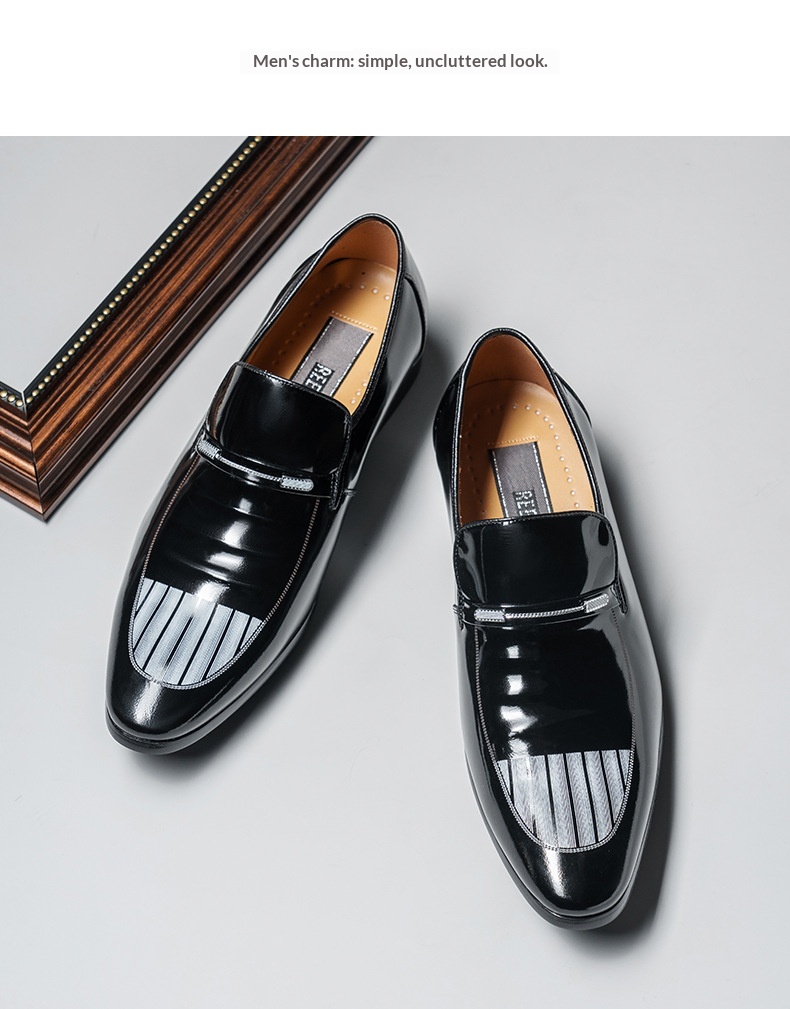 Scarpe da uomo in pelle stile Derby retrò britannico Voyage With Dragonfly Flying Patent, all'ingrosso 0763_voghion.com