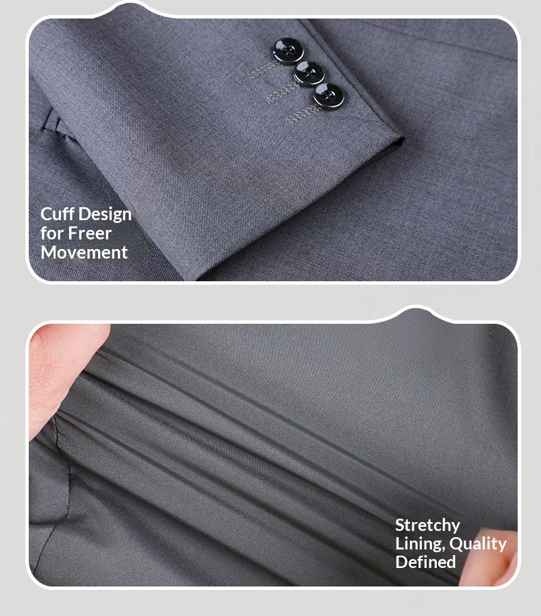 Veste de directeur de banque unisexe pour garçon, collection automne-hiver 2025, ensemble de costume haut de gamme._voghion.com