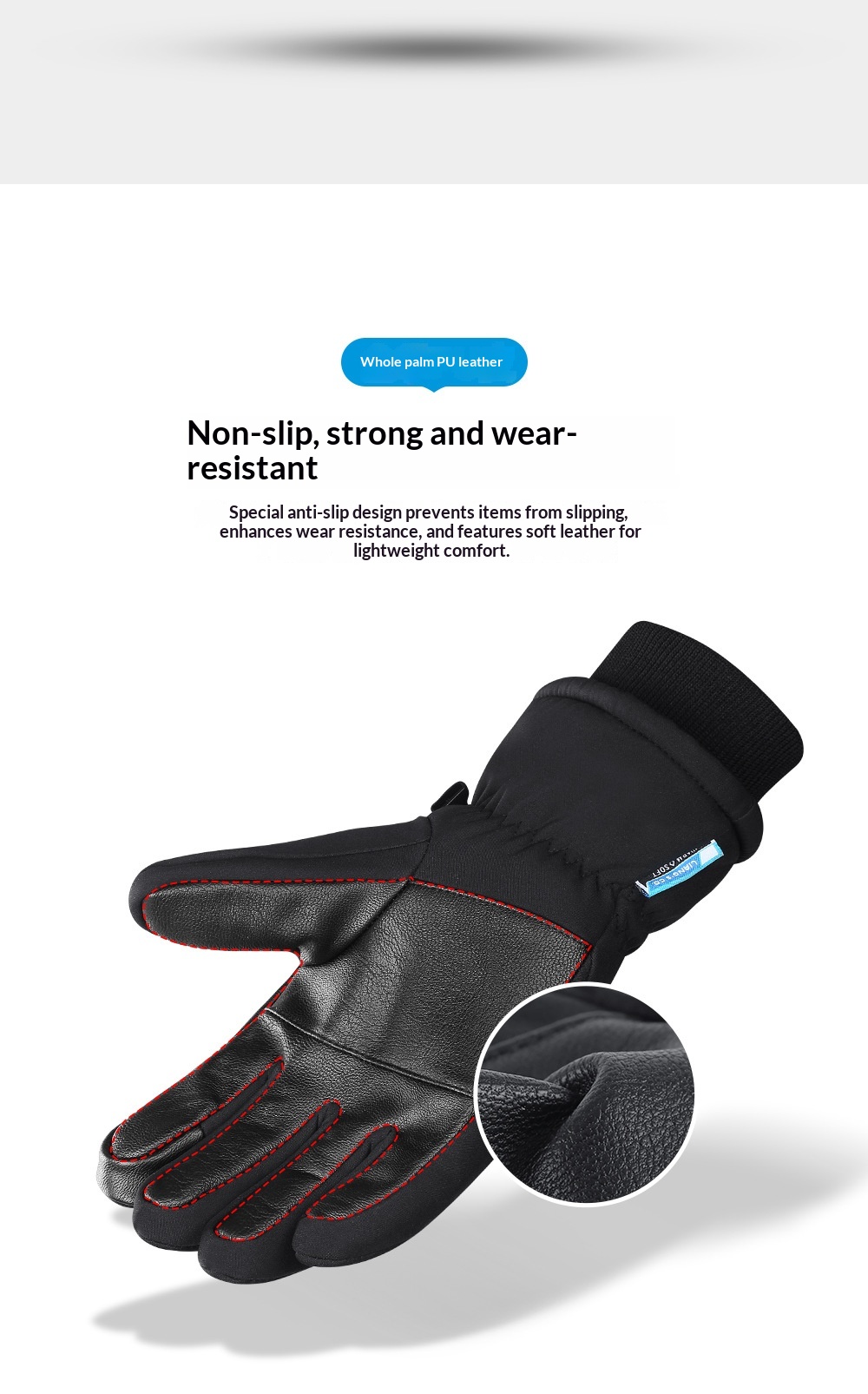 boy Boy Boy Winter Outdoor Cycling Skiing Sports Warm Gloves For Men And Women, Touchscreen Compatible, Fleece-lined, Thickened,_voghion.com