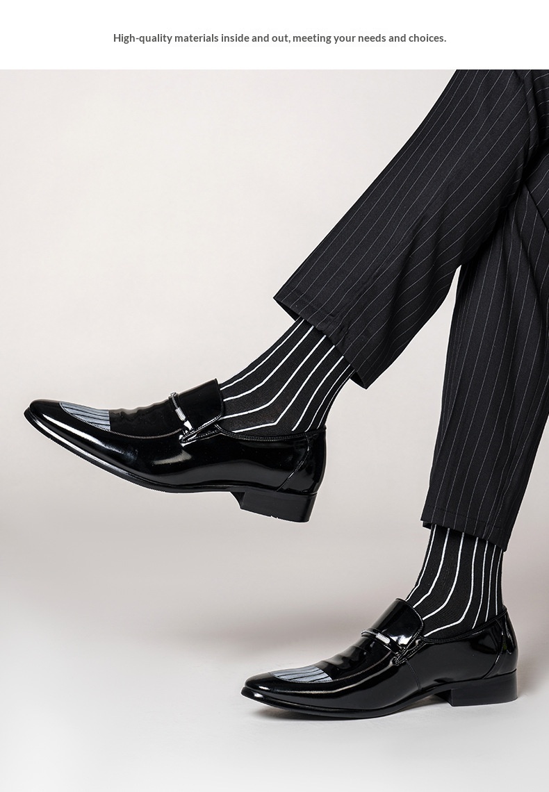 Scarpe da uomo in pelle stile Derby retrò britannico Voyage With Dragonfly Flying Patent, all'ingrosso 0763_voghion.com