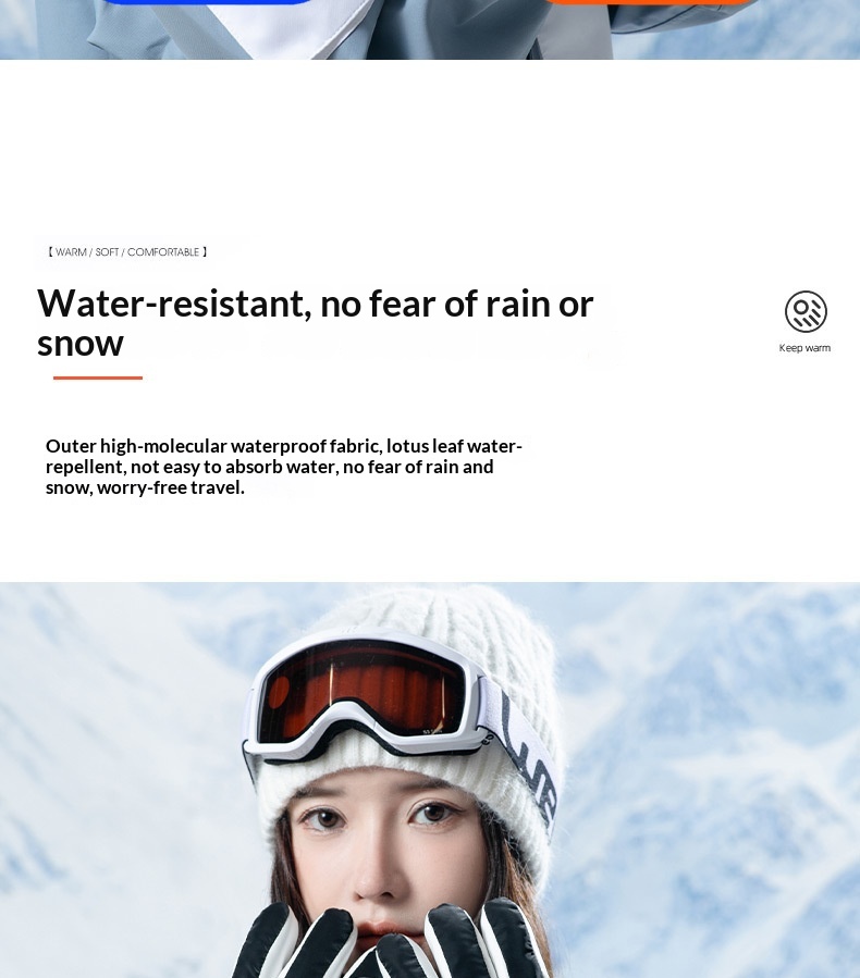 Guanti invernali da sci, spessi e caldi, per bici elettrica, moto, equitazione, antivento, antifreddo, antiscivolo, per uomo_voghion.com