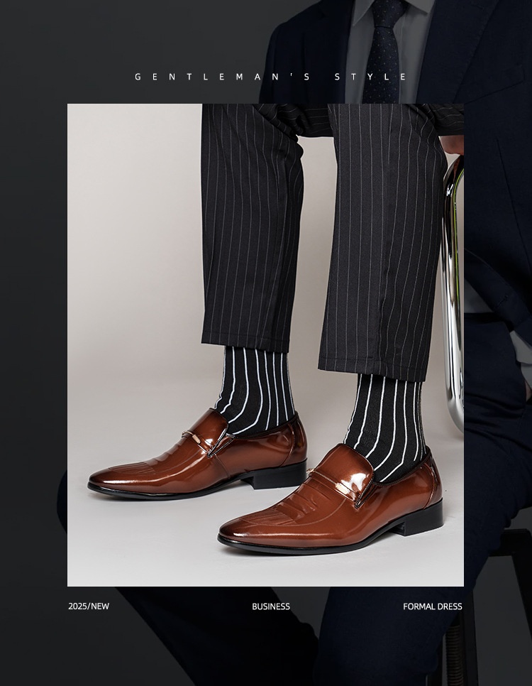 Scarpe da uomo in pelle stile Derby retrò britannico Voyage With Dragonfly Flying Patent, all'ingrosso 0763_voghion.com