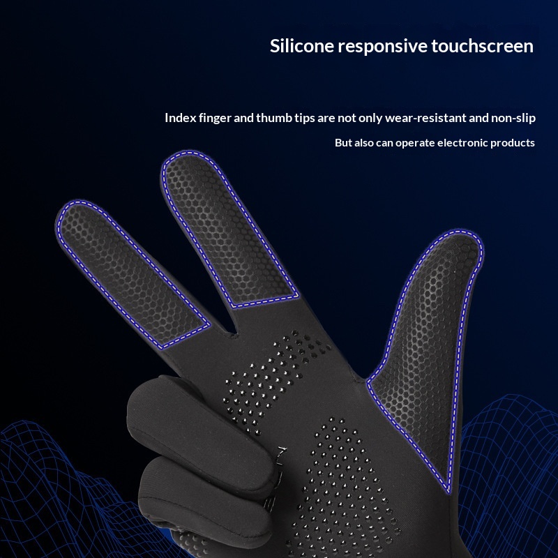 boy Boy Boy Autumn And Winter For Women, Sports Riding, Warm, Men's Windproof, Coldproof, Waterproof, Cycling, Driving, Non-slip,_voghion.com