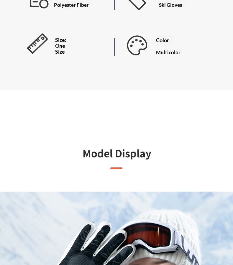 Guanti invernali da sci, spessi e caldi, per bici elettrica, moto, equitazione, antivento, antifreddo, antiscivolo, per uomo_voghion.com