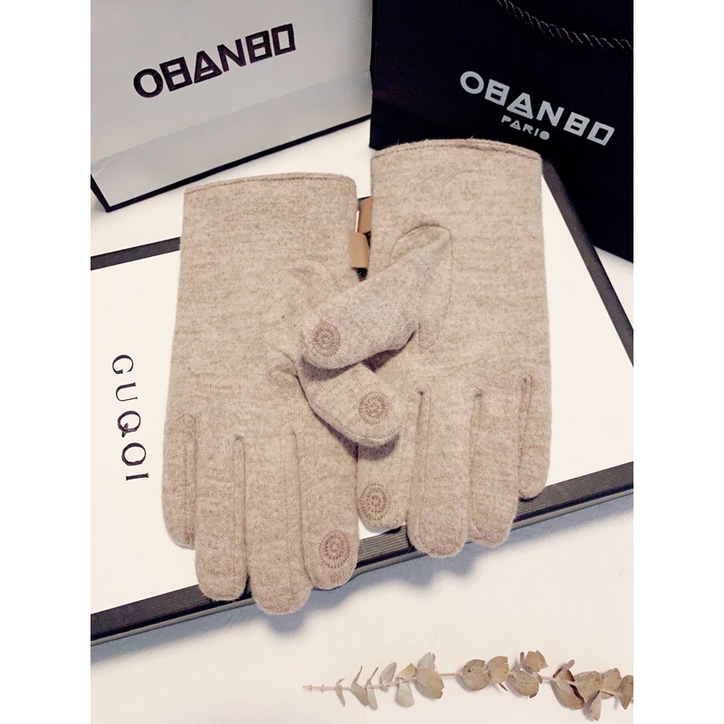 Guanti invernali da uomo, stile coreano, foderati, spessi, autunnali, da equitazione, da guida, antifreddo, caldi, touchscreen, elastici_voghion.com