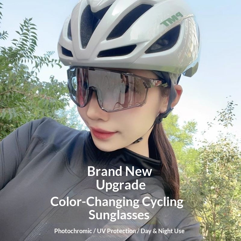 Surge Intelligent Photosensitive Color Changing Cycling Mirror Outdoor Driving Windproof Sunglasses Bicycle Men Hiking Eye_voghion.com