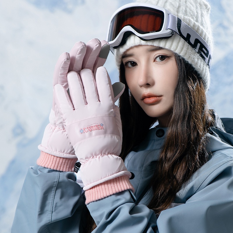 Guanti invernali da sci, spessi e caldi, per bici elettrica, moto, equitazione, antivento, antifreddo, antiscivolo, per uomo_voghion.com