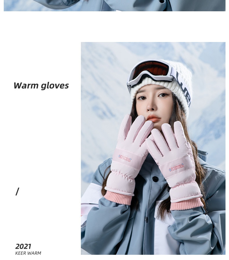 Guanti invernali da sci, spessi e caldi, per bici elettrica, moto, equitazione, antivento, antifreddo, antiscivolo, per uomo_voghion.com