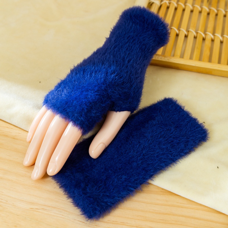 boy Boy Boy Finger Gloves For Women, Autumn And Winter Warm Harajuku Style, Men's Student Couple Fingerless Half Gloves, Ins Trend_voghion.com