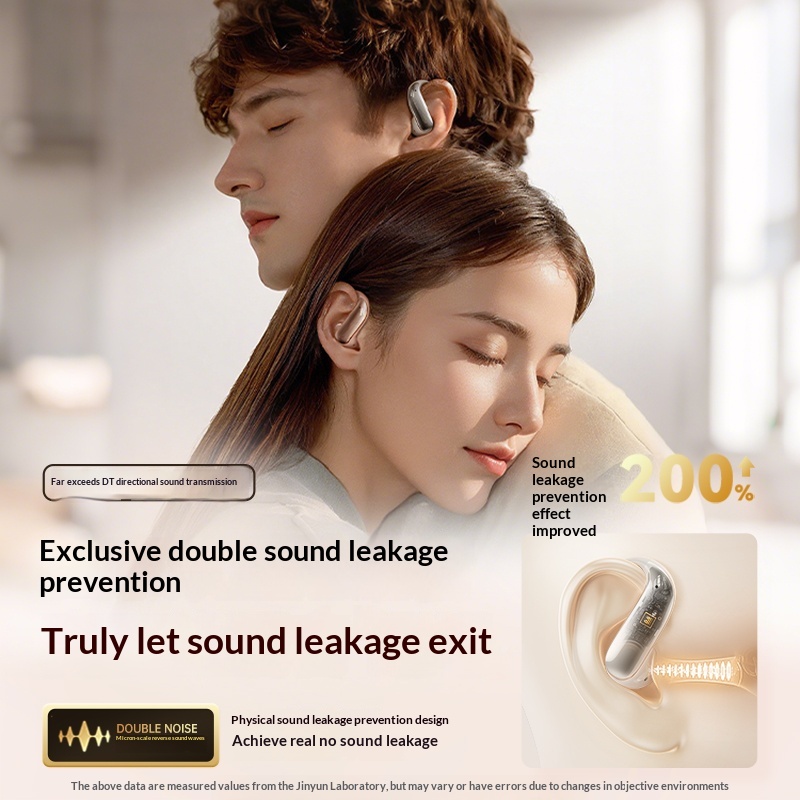 Écouteurs intra-auriculaires NeoGear NeoGear NeoGear New S06 Bluetooth avec contour d'oreille, sans fil, IA, traduction intelligente, conception ouverte, semi-intra-auriculaire, conduction osseuse_voghion.com