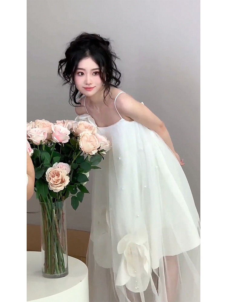 ChicShe ChicShe High-End Niche Bridesmaid Engagement Robe Princess Coming-of-Age Birthday Dress_voghion.com