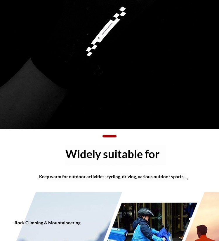 boy Boy Boy Autumn And Winter For Women, Sports Riding, Warm, Men's Windproof, Coldproof, Waterproof, Cycling, Driving, Non-slip,_voghion.com