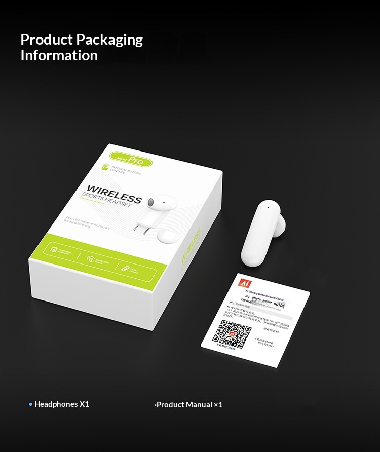 Auriculares de traducción NeoGear para conferencias, inalámbricos, Bluetooth, grabación intraaural, cancelación de ruido, interpretación simultánea, inteligencia artificial._voghion.com