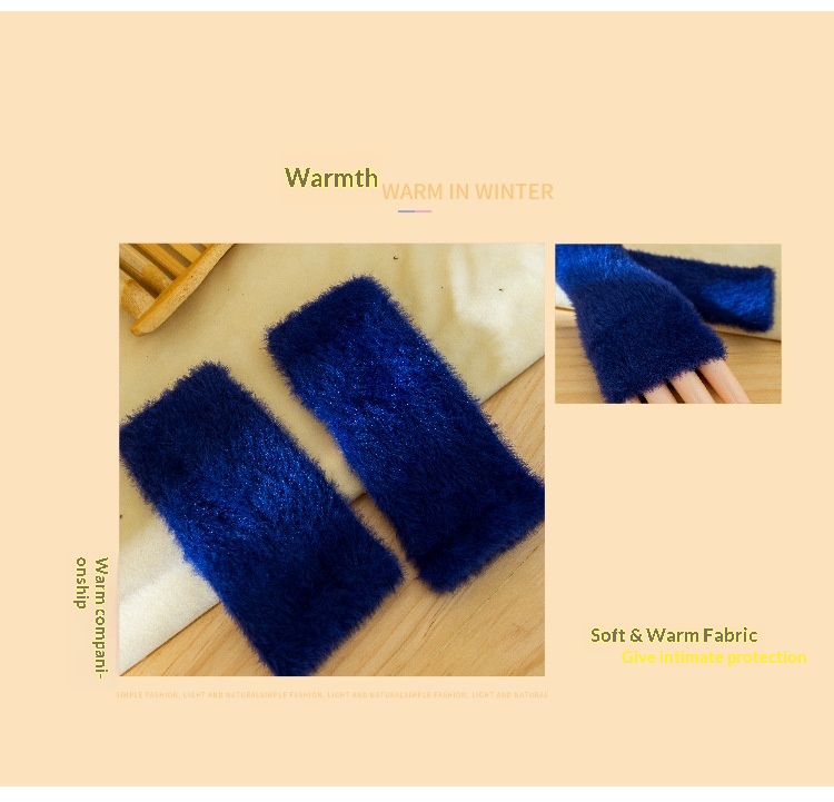 boy Boy Boy Finger Gloves For Women, Autumn And Winter Warm Harajuku Style, Men's Student Couple Fingerless Half Gloves, Ins Trend_voghion.com