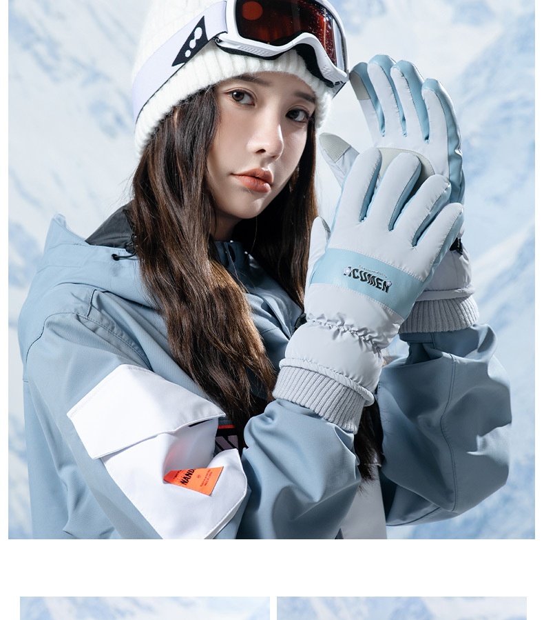 Guanti invernali da sci, spessi e caldi, per bici elettrica, moto, equitazione, antivento, antifreddo, antiscivolo, per uomo_voghion.com