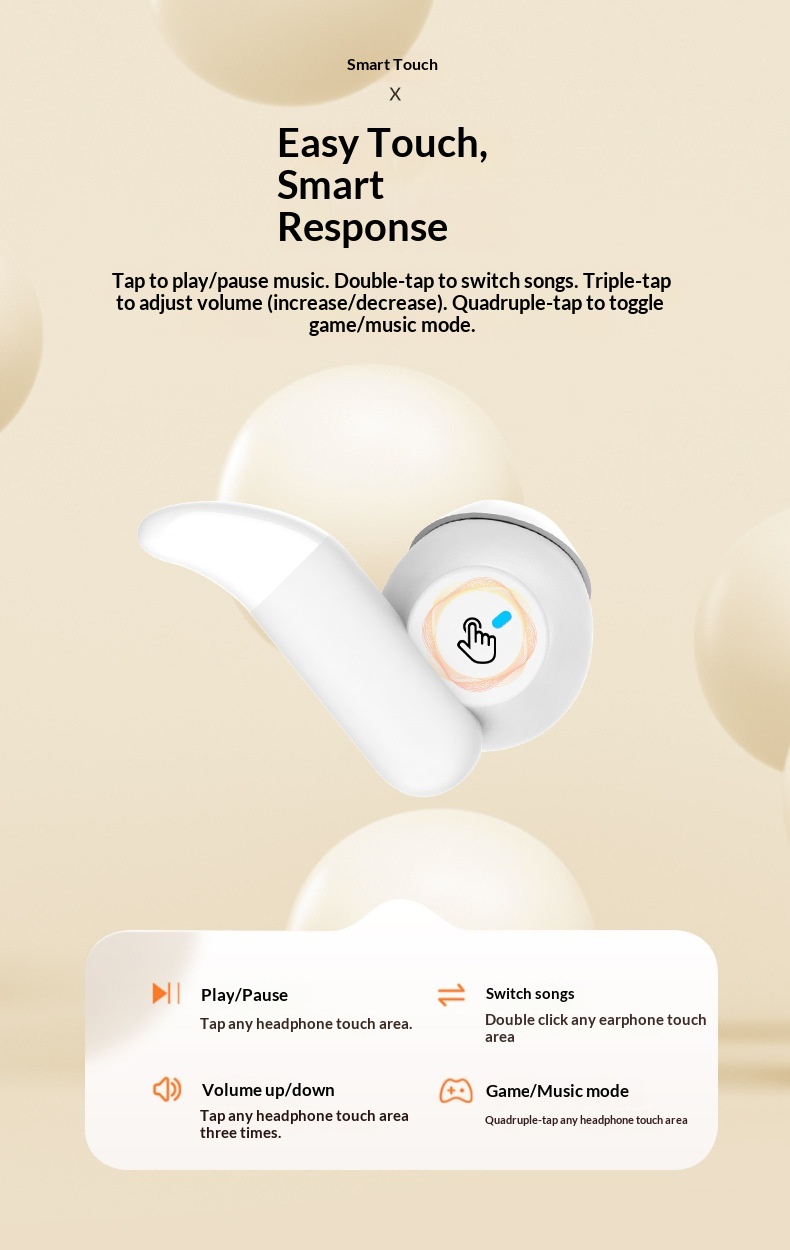 Écouteurs sans fil Bluetooth NeoGear Huaqiangbei 2023 TWS avec coque coulissante, réduction de bruit intelligente et sommeil C27_voghion.com