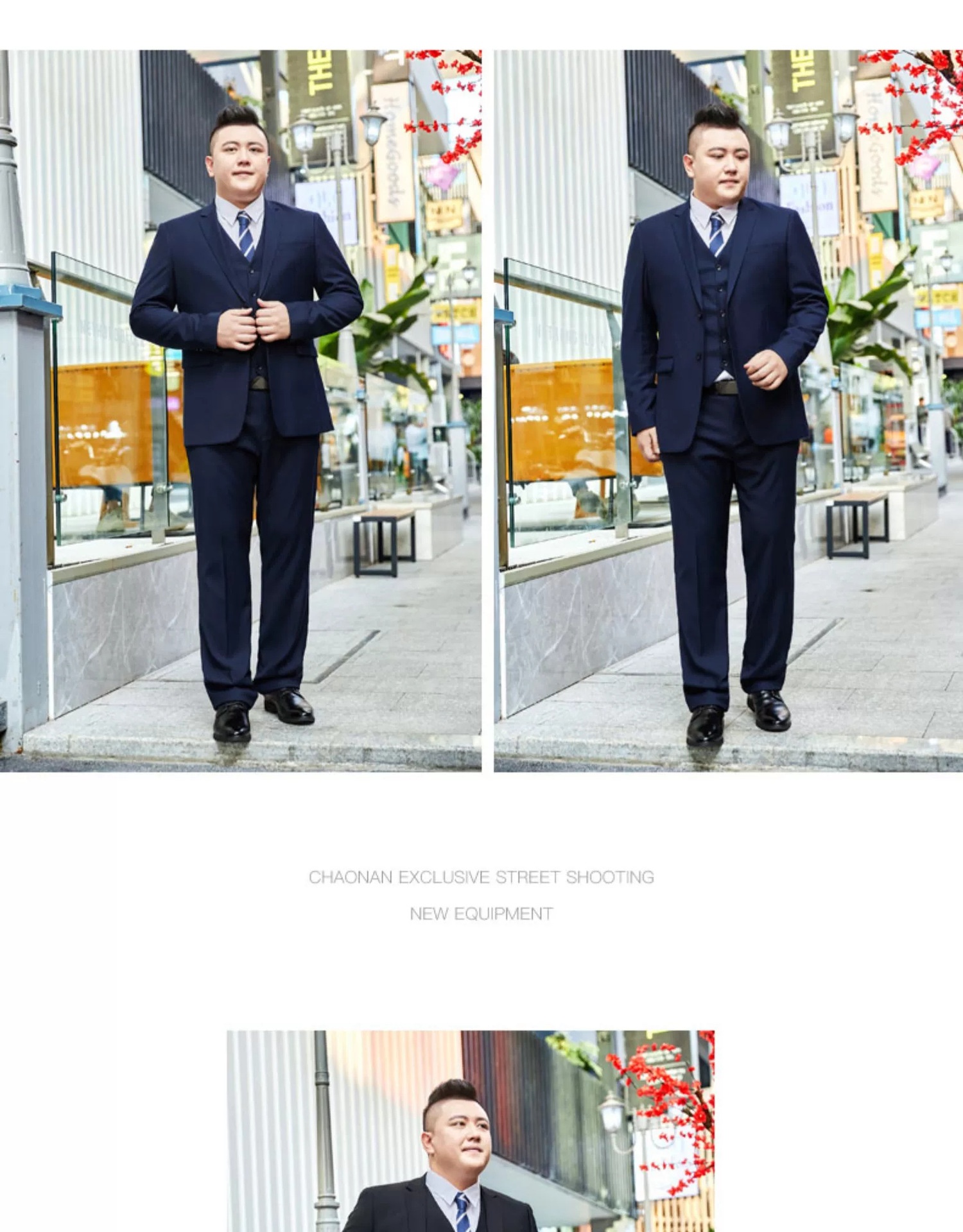 Vestito da sposo per uomo taglie forti, professionale, da lavoro, da cerimonia, da sposo, da sposo, vestibilità regolare e slim fit_voghion.com