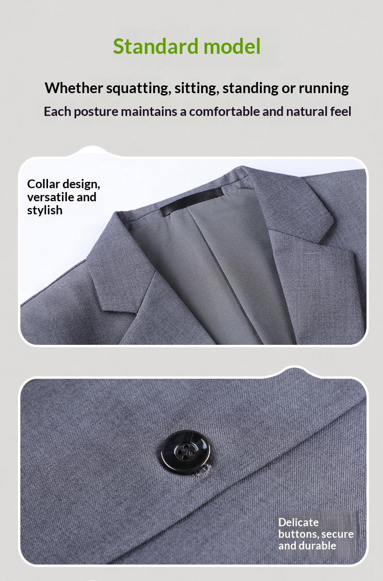 Veste de directeur de banque unisexe pour garçon, collection automne-hiver 2025, ensemble de costume haut de gamme._voghion.com