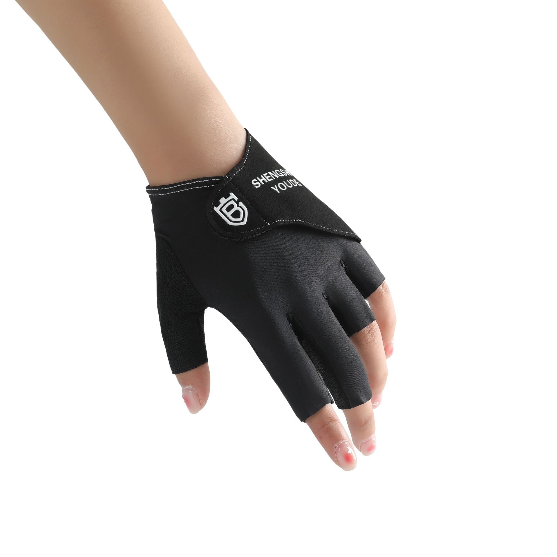boy Boy Boy Professional Billiard Gloves For Adults, Breathable, Wear-resistant, Comfortable, Non-slip, Half-finger, Lightweight,_voghion.com