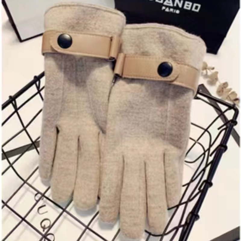 Guanti invernali da uomo, stile coreano, foderati, spessi, autunnali, da equitazione, da guida, antifreddo, caldi, touchscreen, elastici_voghion.com