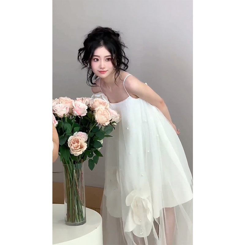 ChicShe ChicShe High-End Niche Bridesmaid Engagement Robe Princess Coming-of-Age Birthday Dress_voghion.com