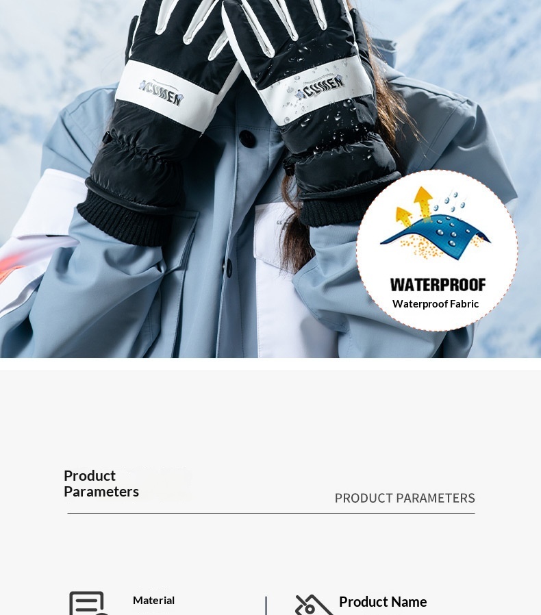 Guanti invernali da sci, spessi e caldi, per bici elettrica, moto, equitazione, antivento, antifreddo, antiscivolo, per uomo_voghion.com