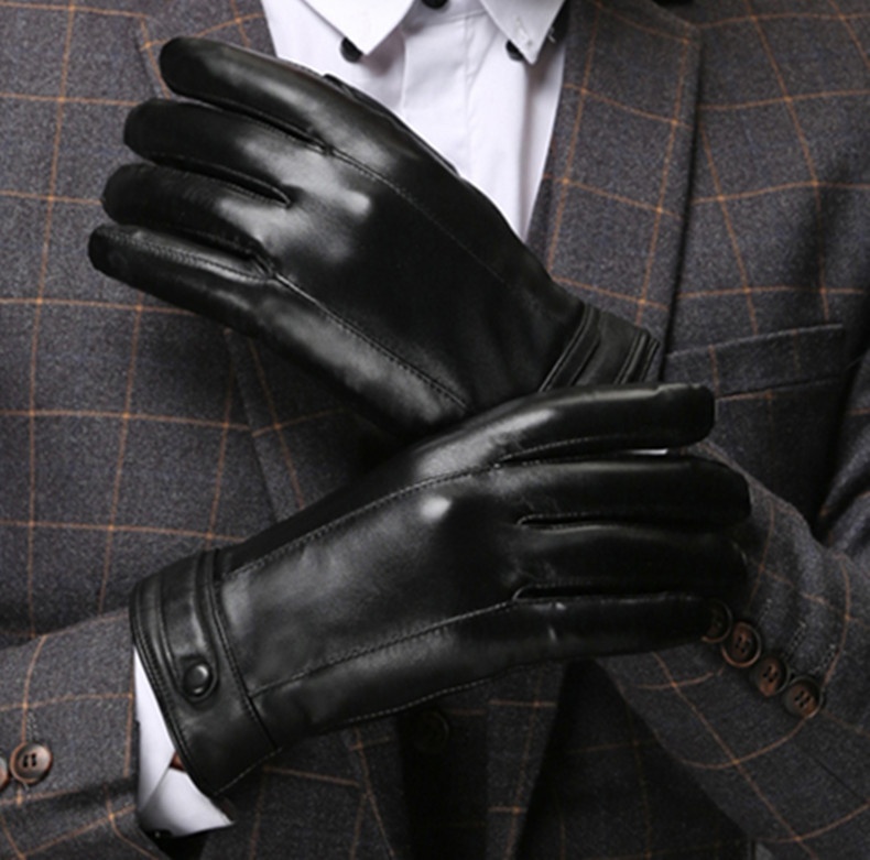 boy Boy Boy WARMEN Autumn Winter New Genuine Leather Men's Fleece Lined Thickened European And American Fashion Sheepskin_voghion.com