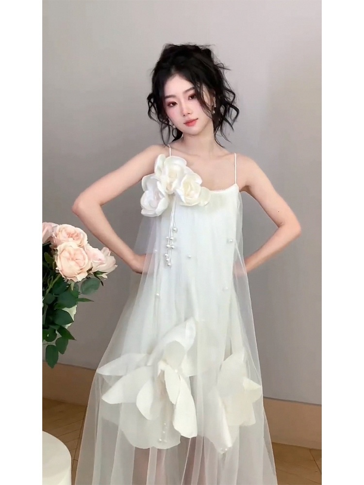 ChicShe ChicShe High-End Niche Bridesmaid Engagement Robe Princess Coming-of-Age Birthday Dress_voghion.com