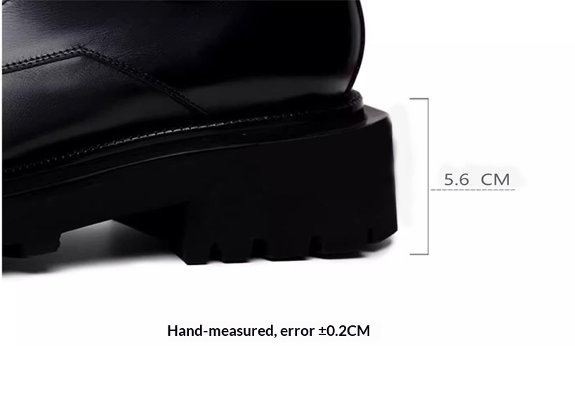 Scarpe da uomo in vera pelle Voyage, eleganti e di alta qualità, con punta quadrata, suola spessa, stile retrò, casual e artigianali_voghion.com