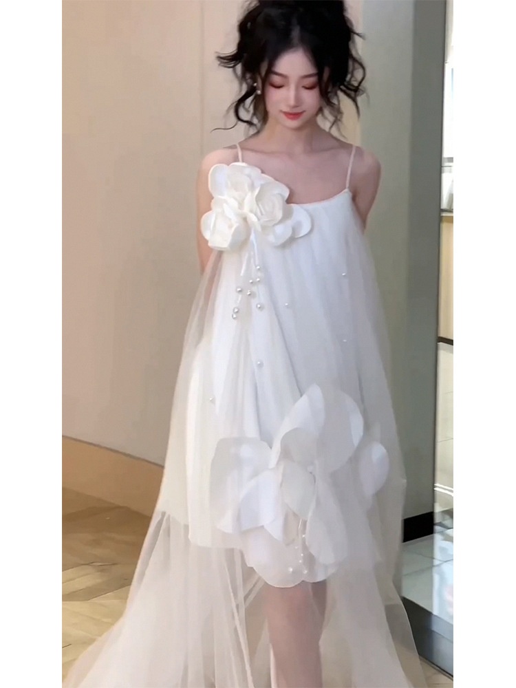 ChicShe ChicShe High-End Niche Bridesmaid Engagement Robe Princess Coming-of-Age Birthday Dress_voghion.com