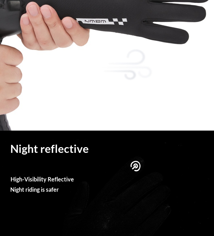 boy Boy Boy Autumn And Winter For Women, Sports Riding, Warm, Men's Windproof, Coldproof, Waterproof, Cycling, Driving, Non-slip,_voghion.com