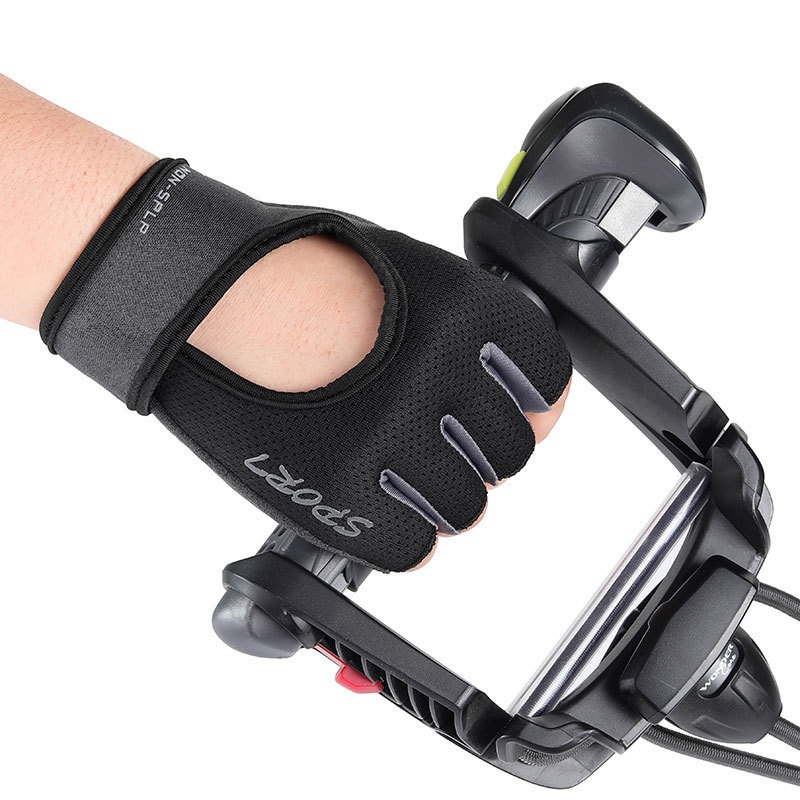 Boy Boy Boy Radhandschuhe mit halben Fingern für Damen und Herren, strapazierfähige, fingerlose Fitness-Handschuhe für den Sommer, Outdoor-Handschuhe für Damen_voghion.com