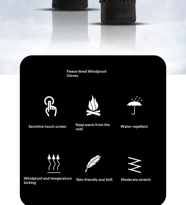 boy Boy Boy Autumn And Winter For Women, Sports Riding, Warm, Men's Windproof, Coldproof, Waterproof, Cycling, Driving, Non-slip,_voghion.com