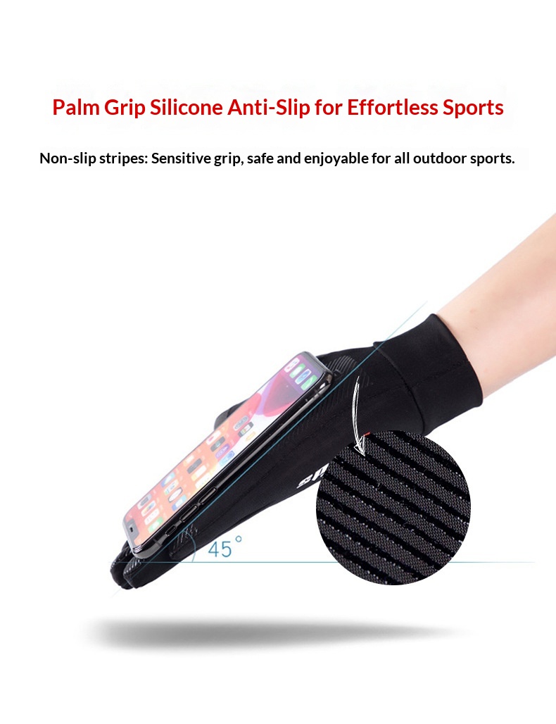 Junge Junge Junge Radfahren Outdoor Fahren Elektrofahrrad Sonnenschutz Rutschfest Touchscreen Fingerlose Herren Angeln Eis Seide Handschuhe_voghion.com