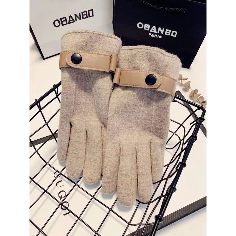 Guanti invernali da uomo, stile coreano, foderati, spessi, autunnali, da equitazione, da guida, antifreddo, caldi, touchscreen, elastici_voghion.com