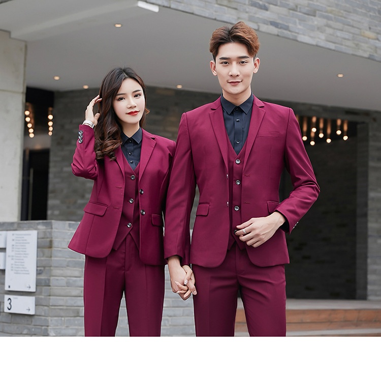 Boy Business Zwart Jasje Heren Commuter Slim Fit Professioneel Formeel Damespak Driedelige Set Groothandel_voghion.com