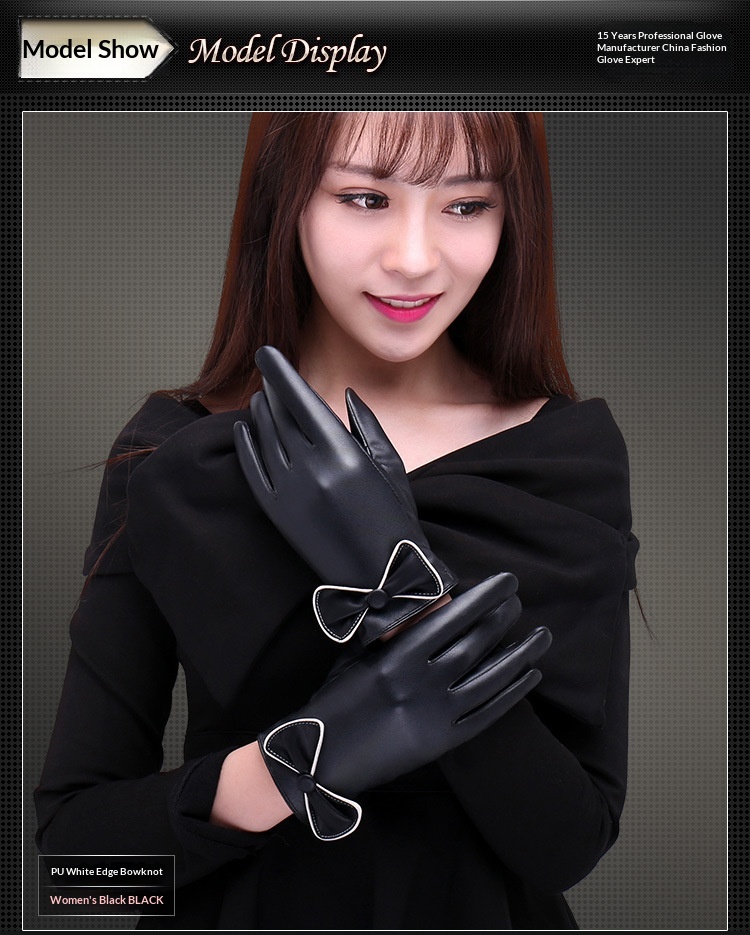 Guanti da equitazione impermeabili antivento spessi caldi all'aperto in pelle per uomo e donna, autunno inverno, all'ingrosso_voghion.com