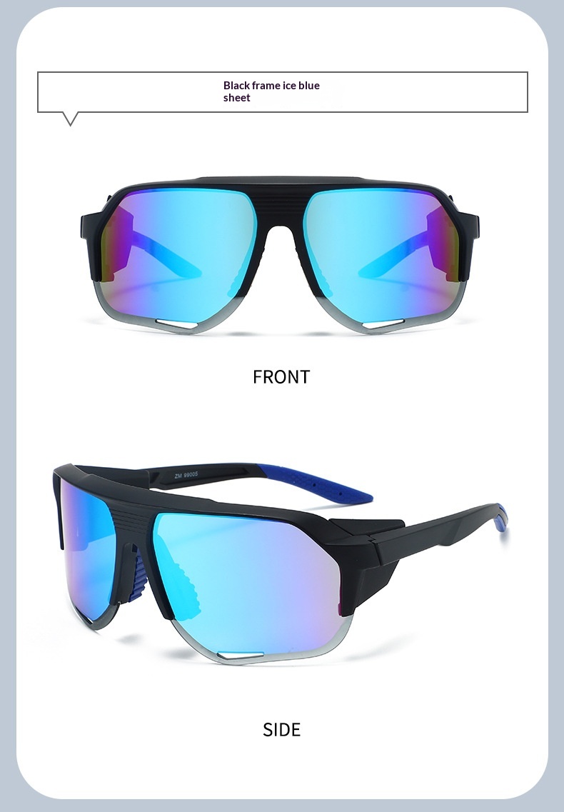 Surge 2025 New Trendy Cycling Mountaineering Integrated Hiking Glasses Road Bike Goggles_desvips.com